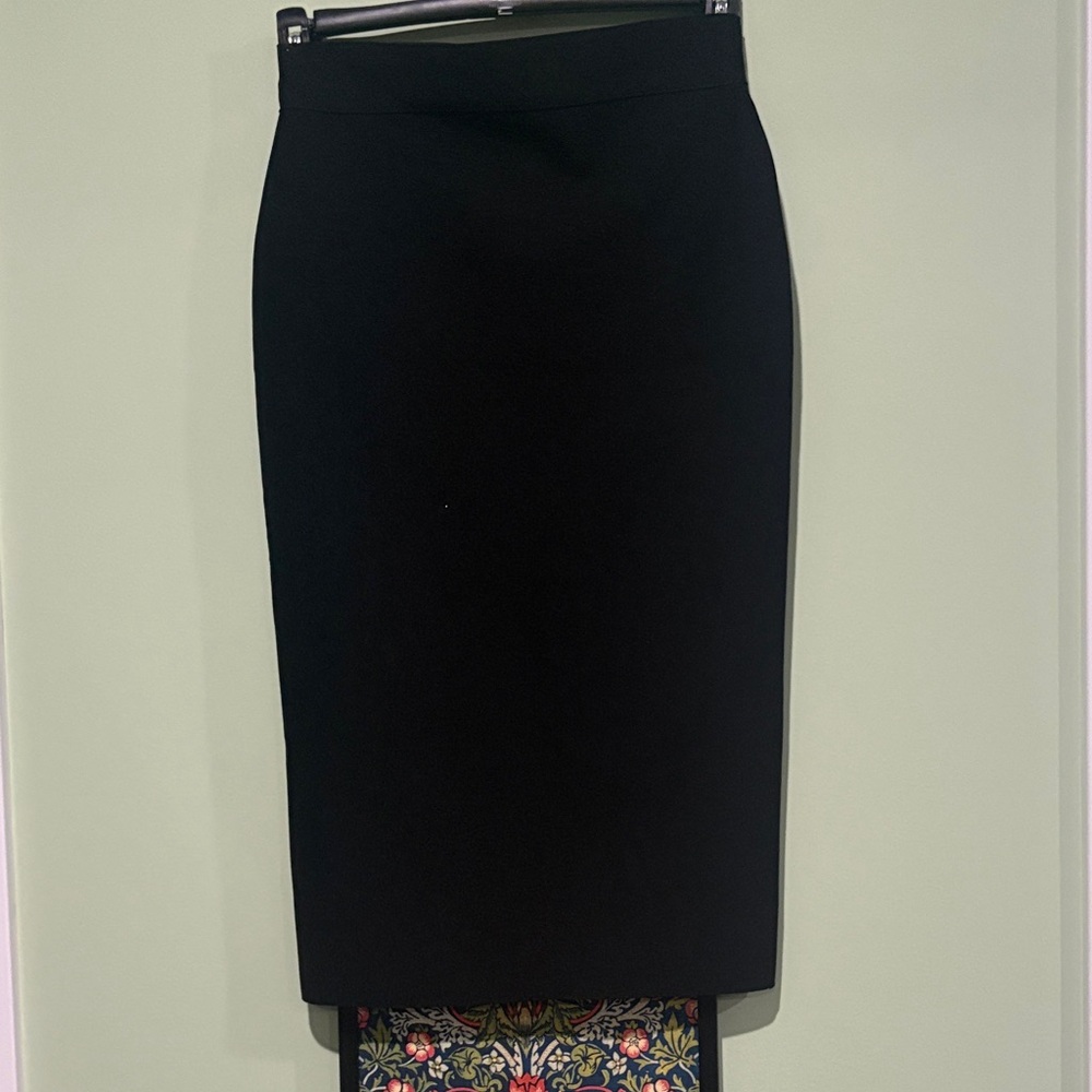Classic Black Pencil Skirt